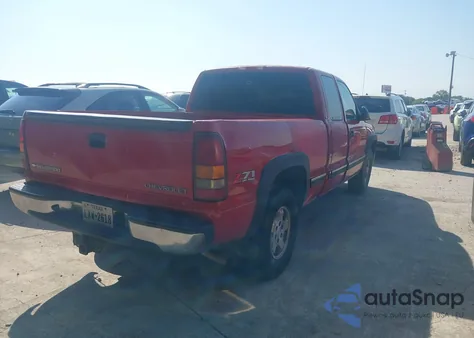 2002 Chevrolet Silverado 1500 Ls из США, поврежденный, VIN 1GCEK19T12E180243